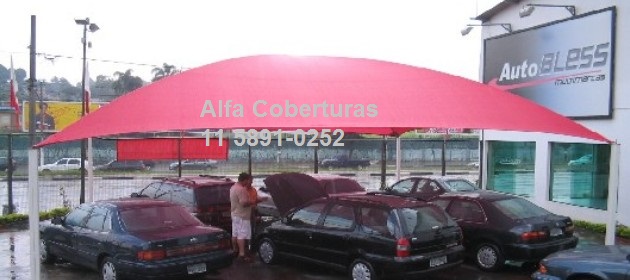 Coberturas para estacionamento